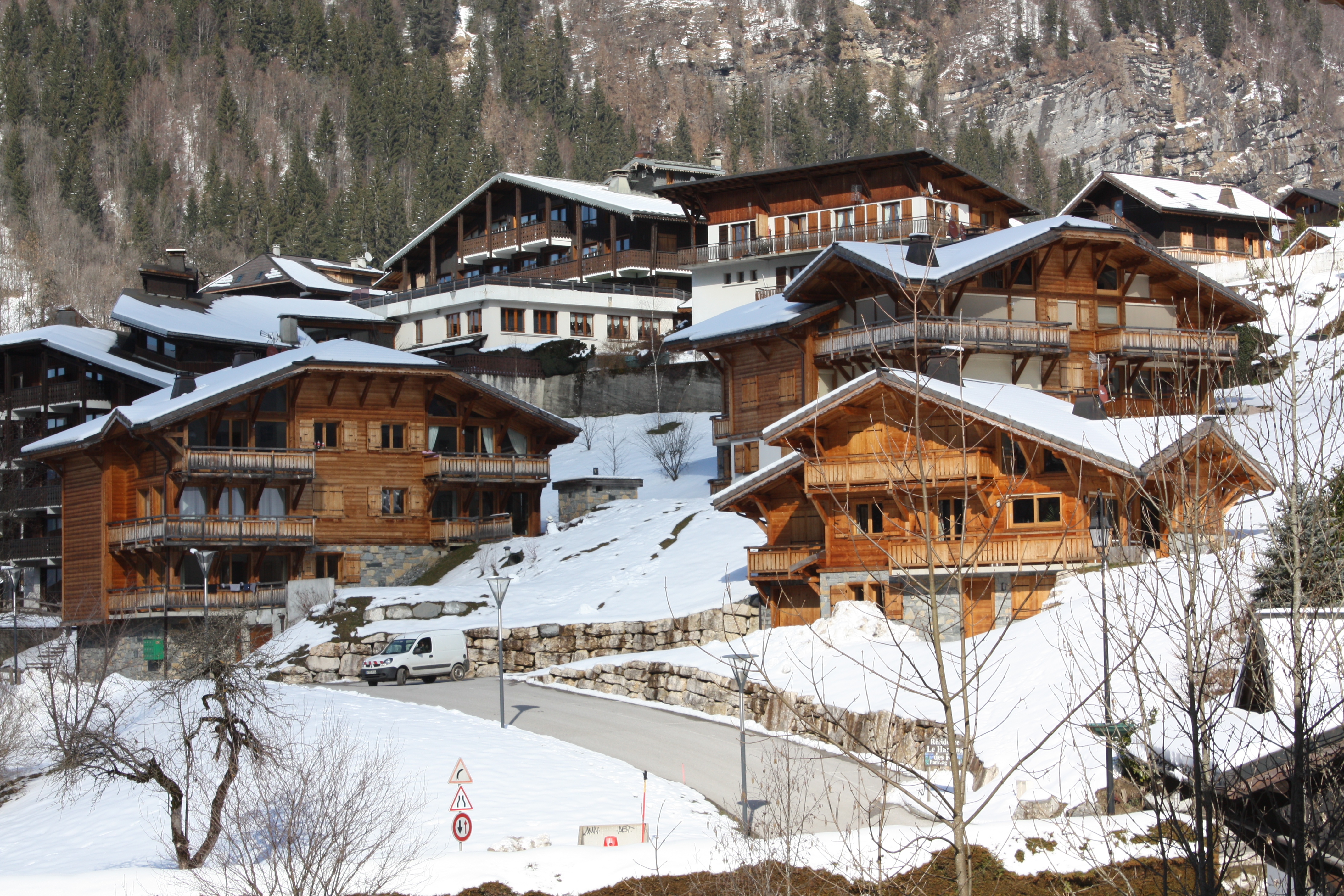 Bâtiment collectif à Morzine